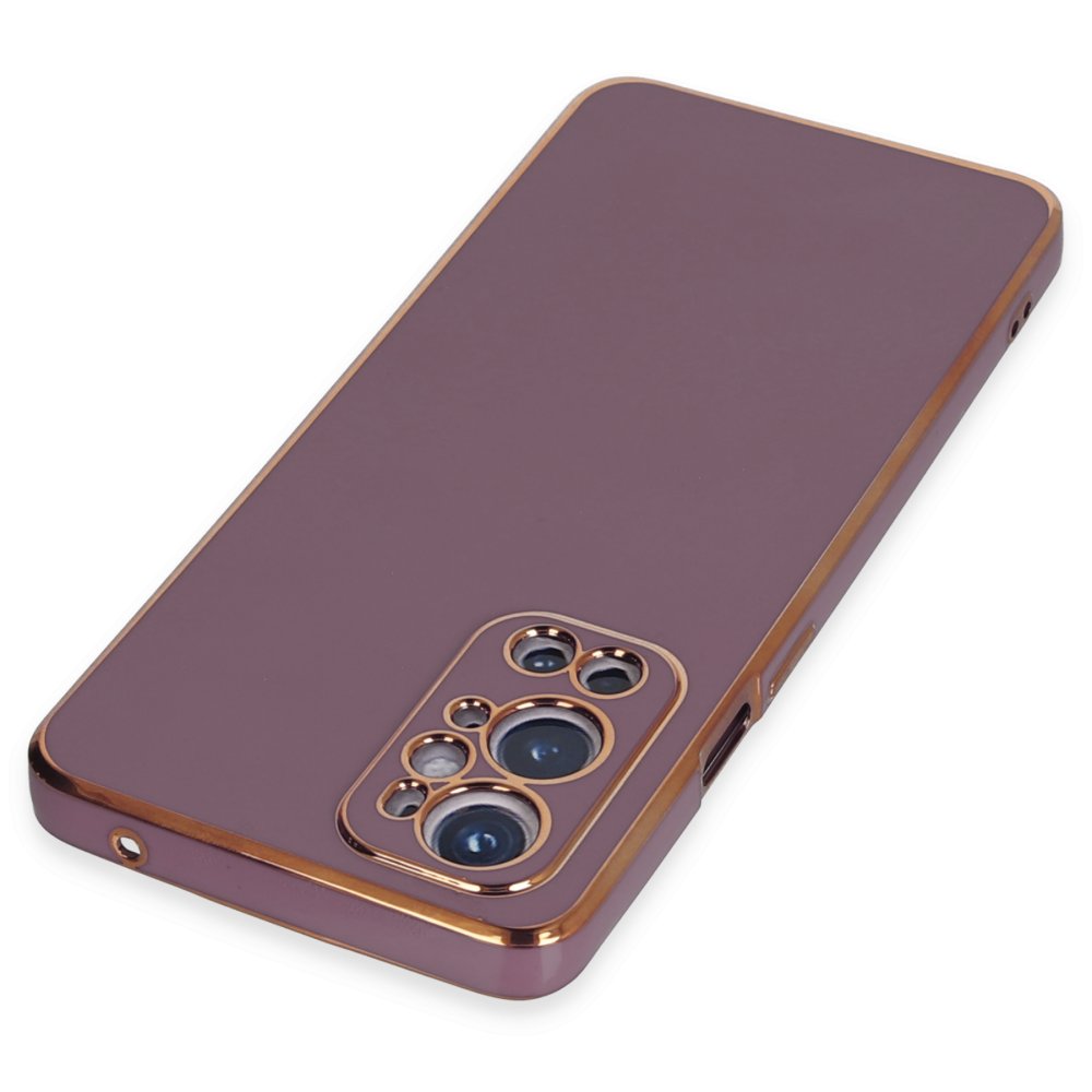 Newface One Plus 9 Pro Kılıf Volet Silikon - Mor