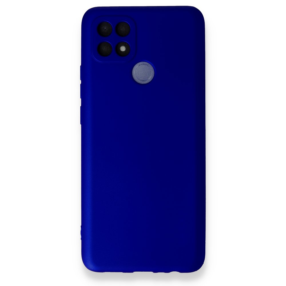 Newface Oppo A15 Kılıf First Silikon - Lacivert