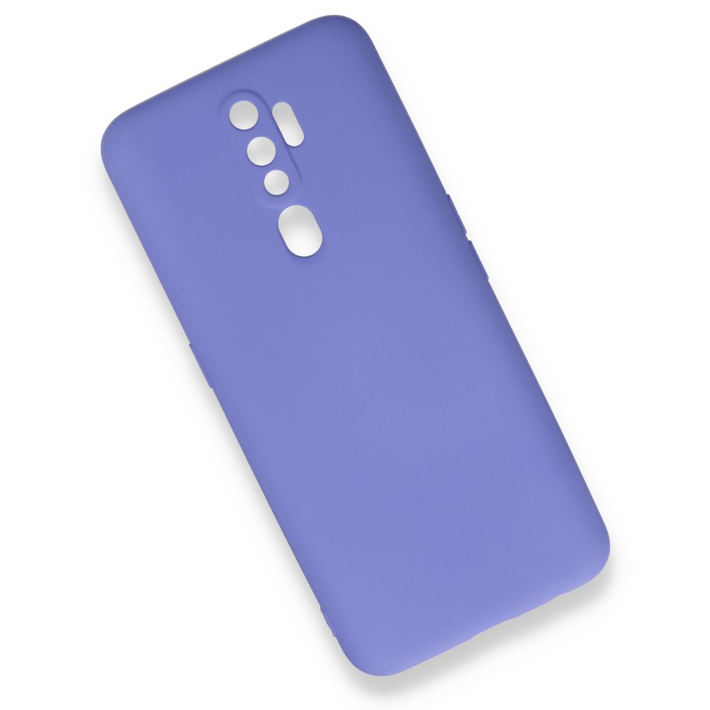 Newface Oppo A5 2020 Kılıf First Silikon - Lila