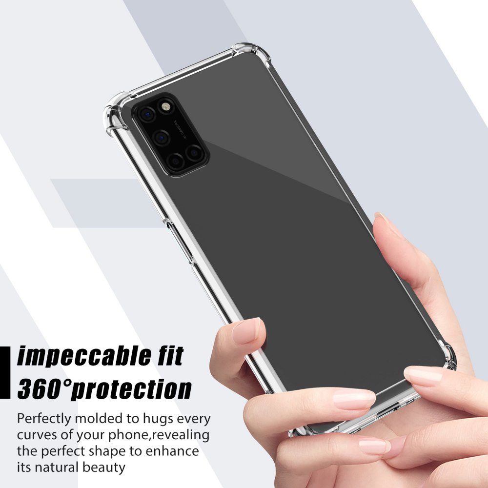 Newface Oppo A52 Kılıf Olex Tpu Silikon - Şeffaf