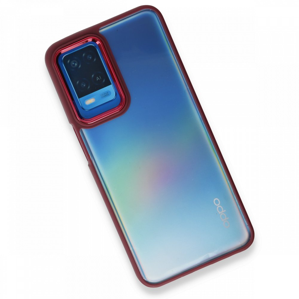 Newface Oppo A54 4G Kılıf Dora Kapak - Kırmızı