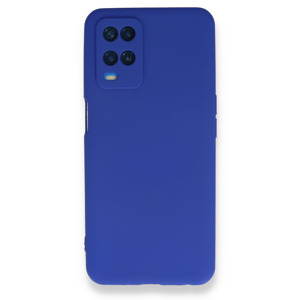 Newface Oppo A54 4G Kılıf First Silikon - Lacivert