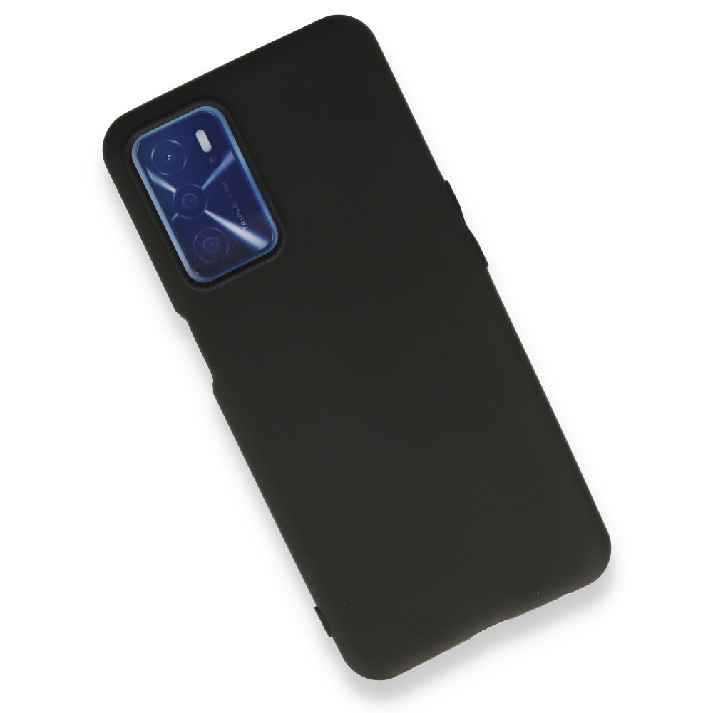 Newface Oppo A55 Kılıf First Silikon - Siyah