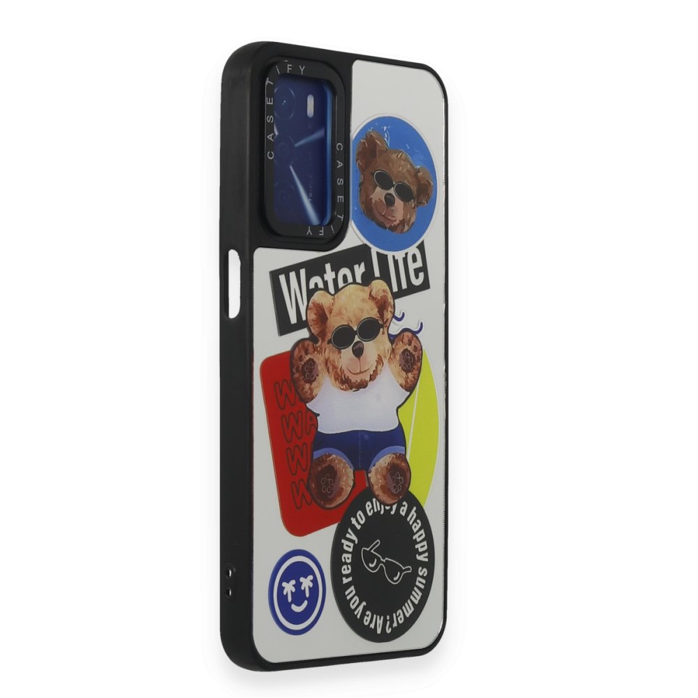 Newface Oppo A55 Kılıf Mirror Desenli Kapak - Mirror - 14