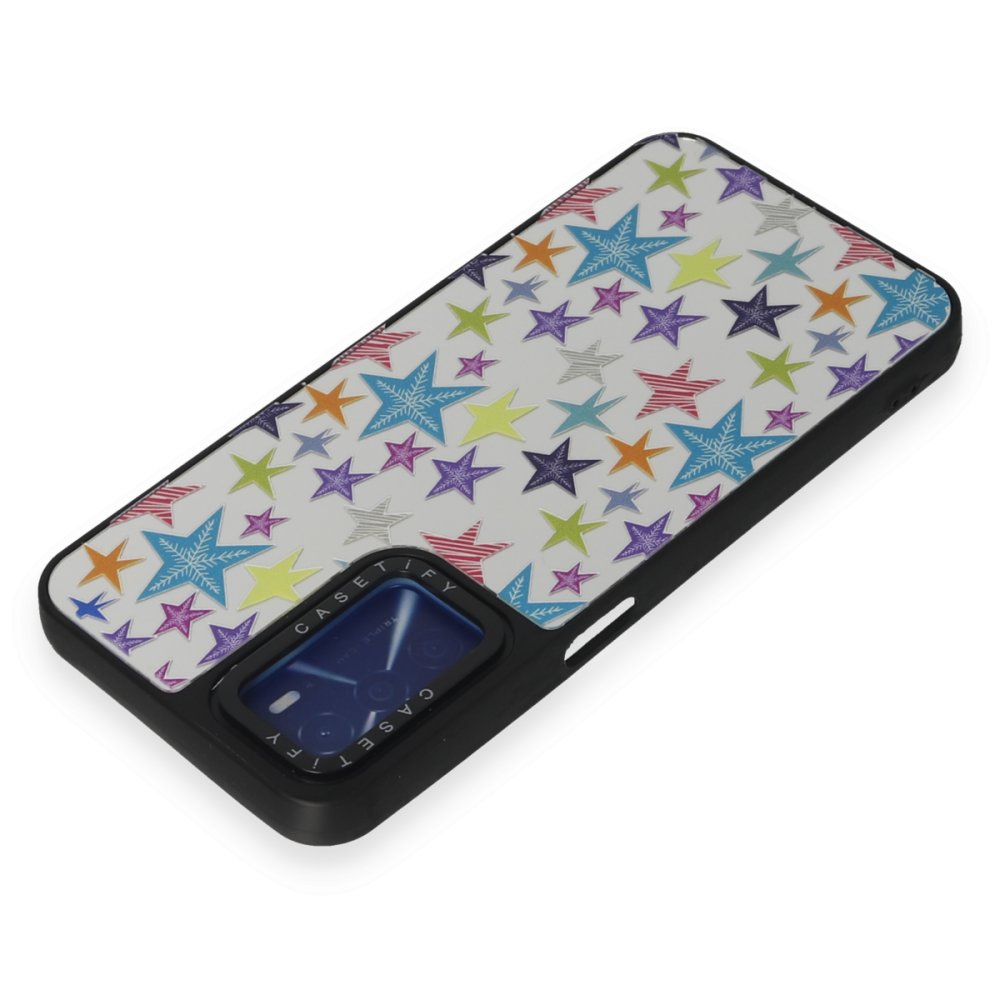 Newface Oppo A55 Kılıf Mirror Desenli Kapak - Mirror - 18