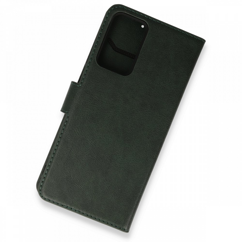 Newface Oppo A55 Kılıf Trend S Plus Kapaklı Kılıf - Yeşil