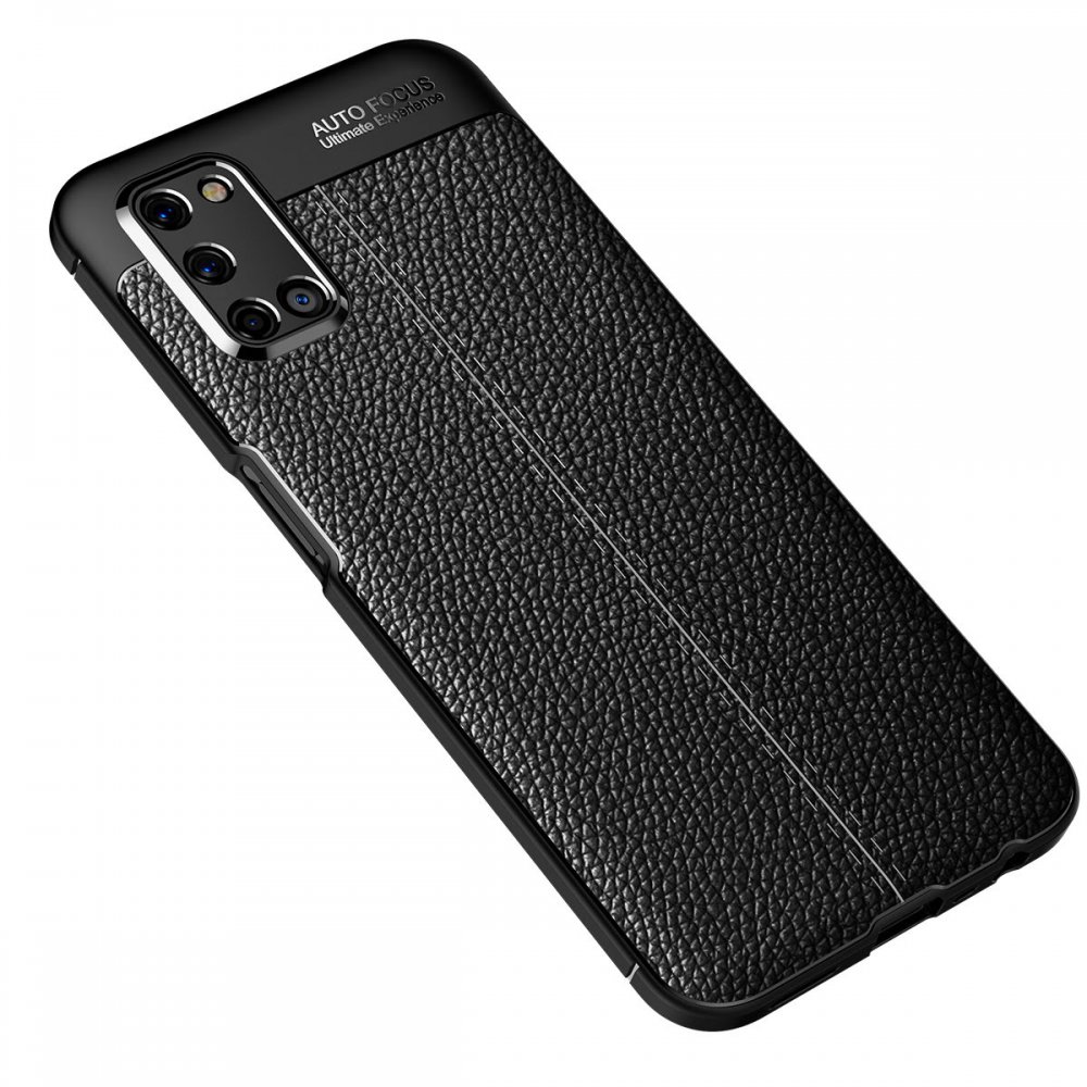 Newface Oppo A72 Kılıf Auto Focus Kapak - Siyah