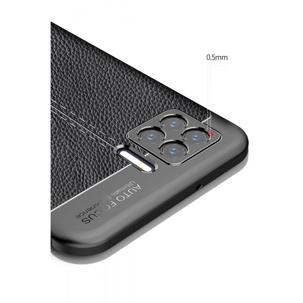 Newface Oppo A73 Kılıf Auto Focus Kapak - Siyah