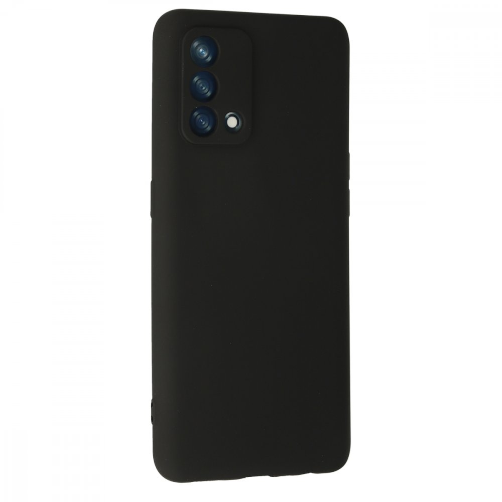 Newface Oppo A74 4G Kılıf First Silikon - Siyah