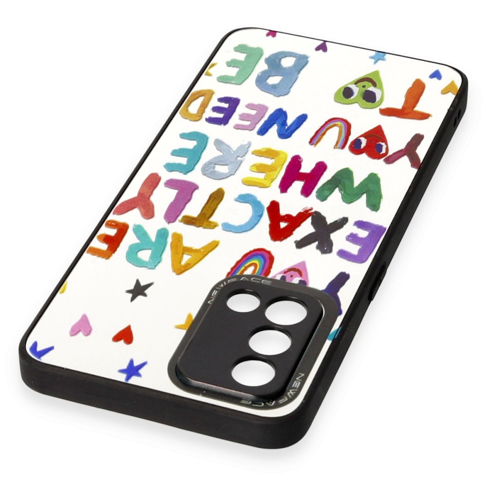 Newface Oppo A74 4G Kılıf Mirror Desenli Kapak - Mirror - 10