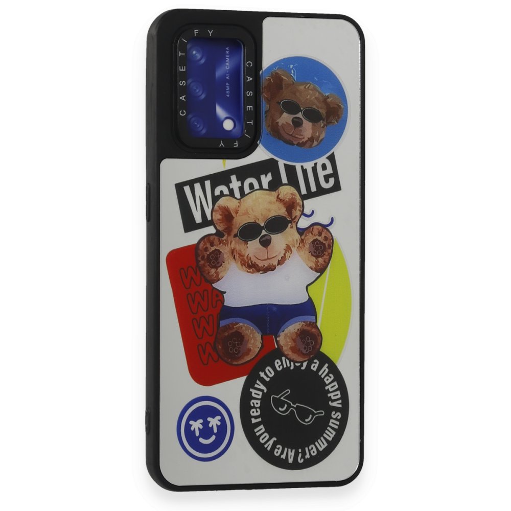 Newface Oppo A74 4G Kılıf Mirror Desenli Kapak - Mirror - 14