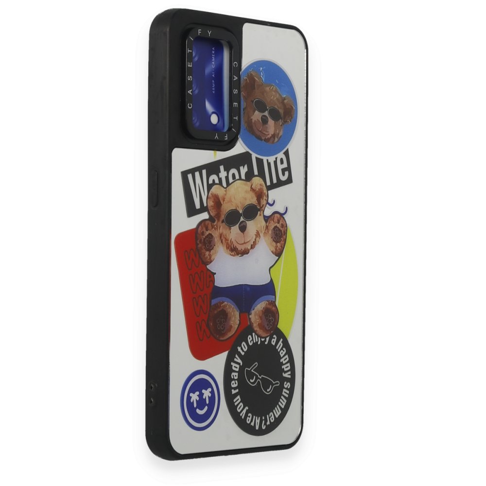 Newface Oppo A74 4G Kılıf Mirror Desenli Kapak - Mirror - 14