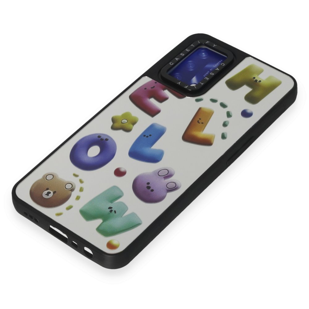 Newface Oppo A74 4G Kılıf Mirror Desenli Kapak - Mirror - 15