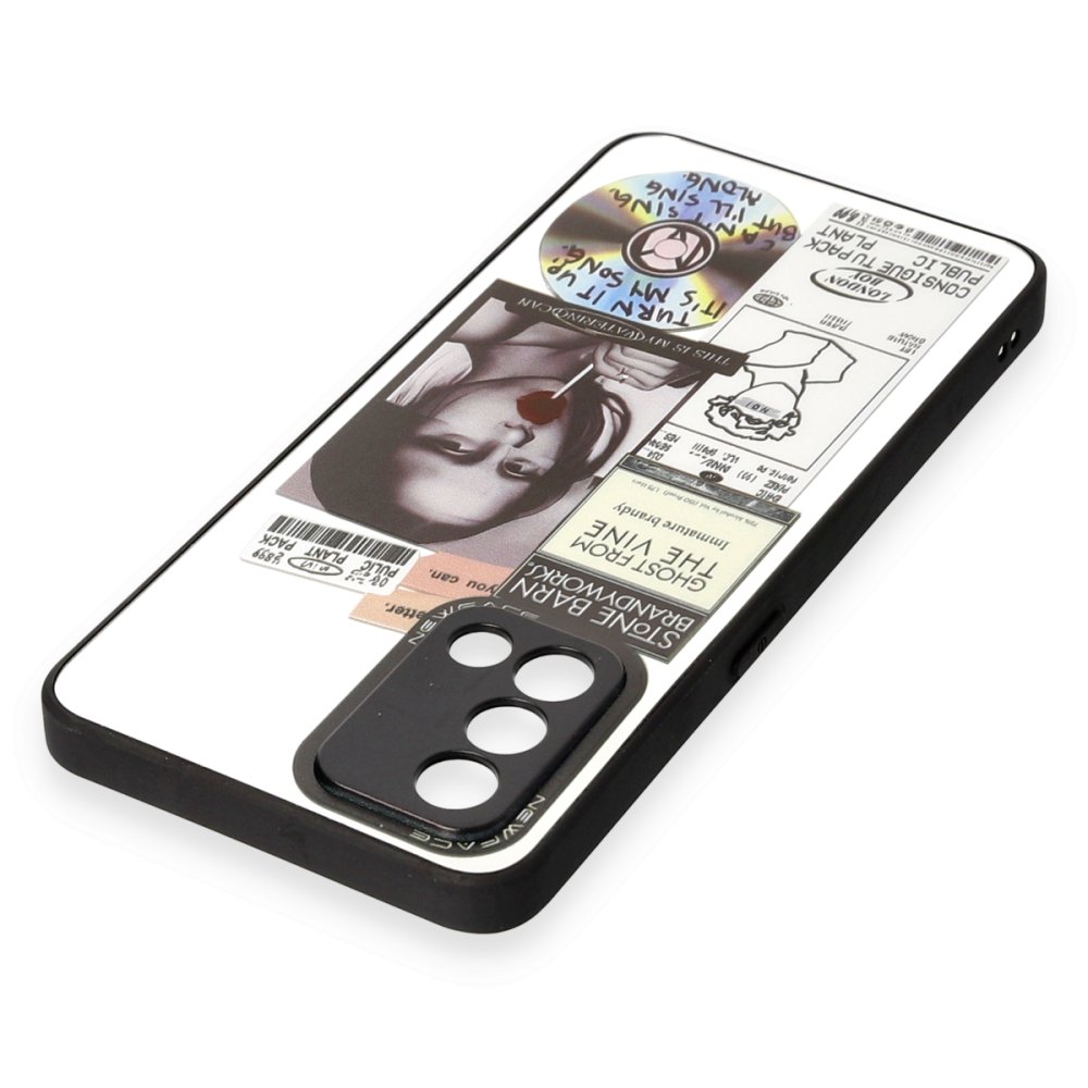 Newface Oppo A74 4G Kılıf Mirror Desenli Kapak - Mirror - 2