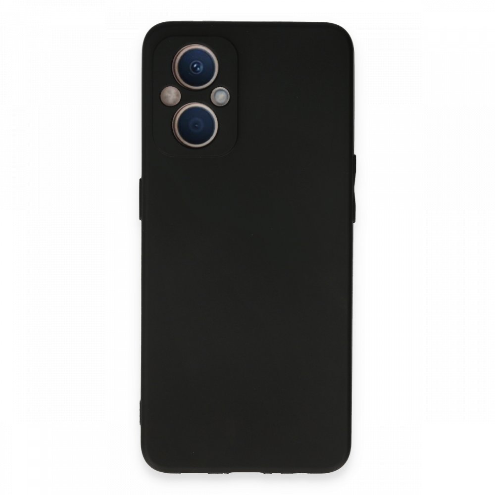 Newface Oppo Reno 7 Lite Kılıf First Silikon - Siyah