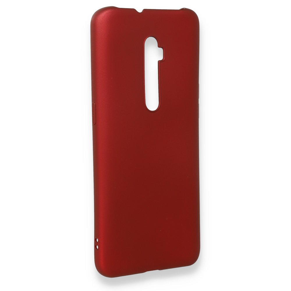 Newface Oppo Reno 2Z Kılıf First Silikon - Bordo