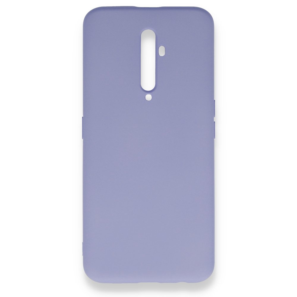 Newface Oppo Reno 2Z Kılıf Nano içi Kadife Silikon - Lila
