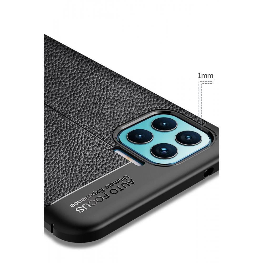 Newface Oppo Reno 4 Lite Kılıf Auto Focus Kapak - Kırmızı