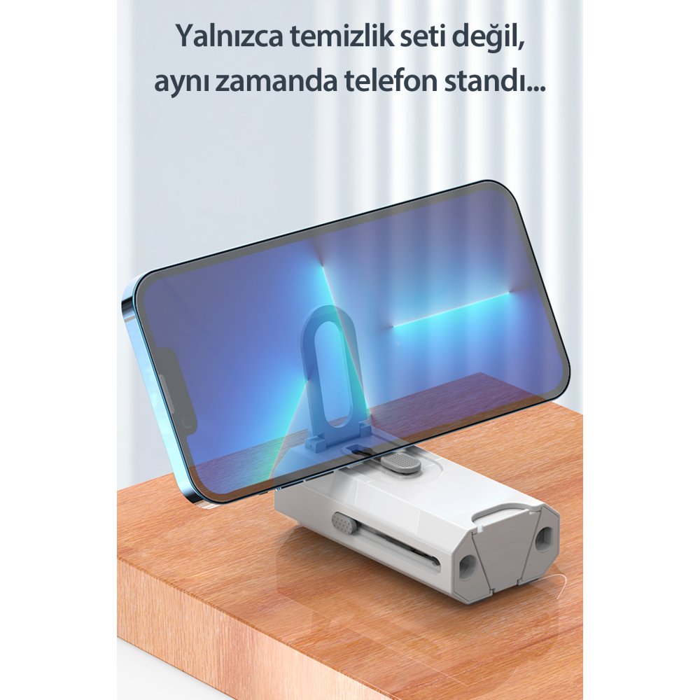Newface Q8 Çok Fonksiyonlu Temizleme Fırçası - Beyaz