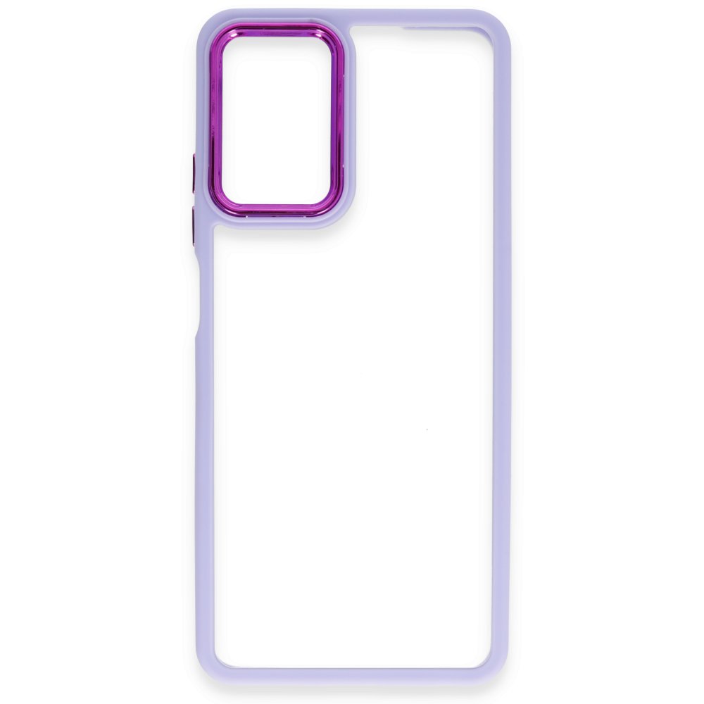 Newface Realme 10 Pro 5G Kılıf Dora Kapak - Lila