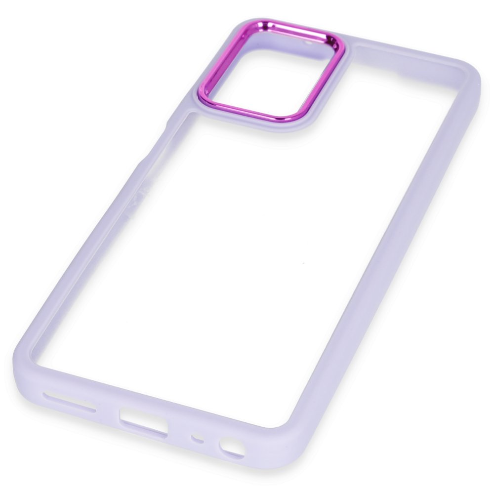 Newface Realme 10 Pro 5G Kılıf Dora Kapak - Lila