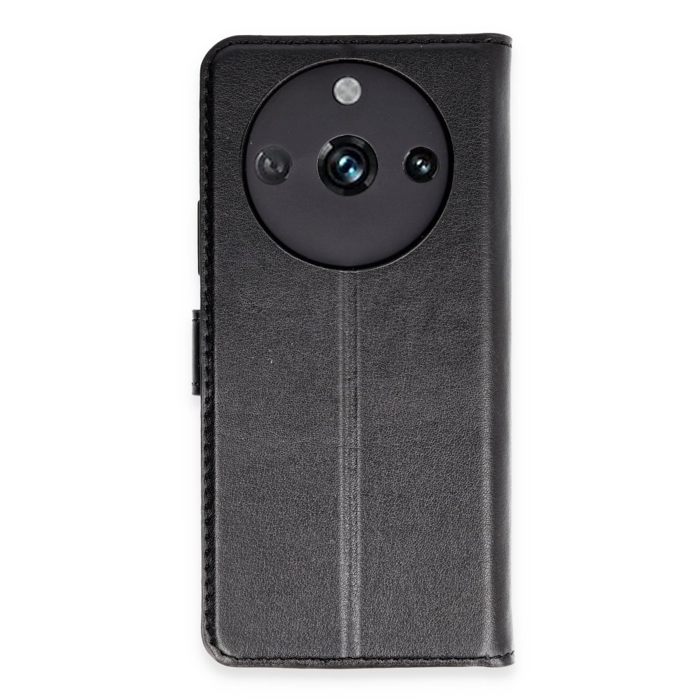 Newface Realme 11 Pro Kılıf Trend S Plus Kapaklı Kılıf - Siyah