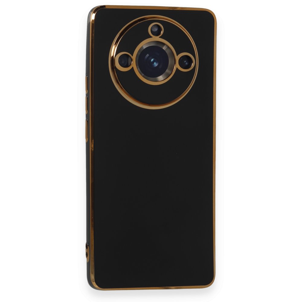 Newface Realme 11 Pro Kılıf Volet Silikon - Siyah