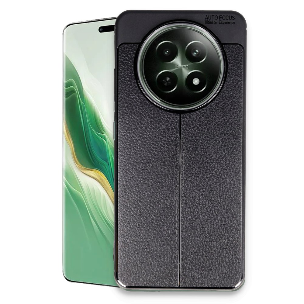 Newface Realme 12 5G Kılıf Auto Focus Kapak - Siyah