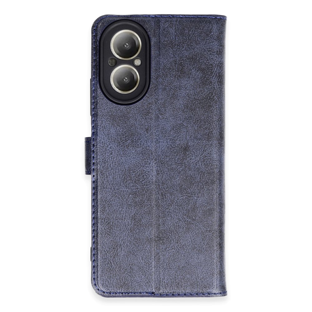 Newface Realme 12 Lite Kılıf Trend S Plus Kapaklı Kılıf - Lacivert