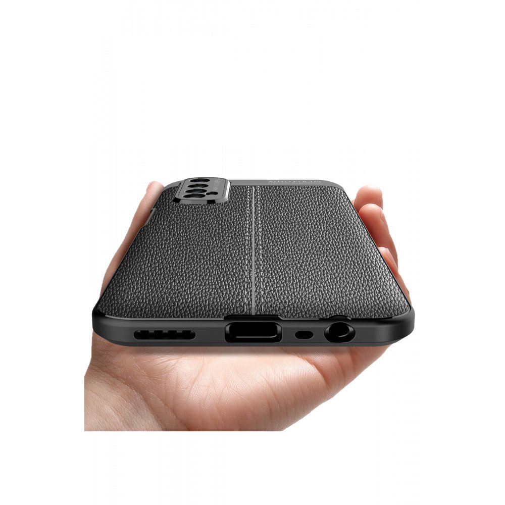 Newface Realme 7 Kılıf Auto Focus Kapak - Siyah