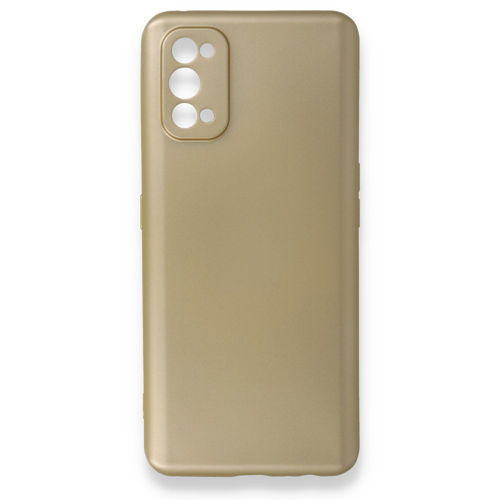 Newface Realme 7 Pro Kılıf First Silikon - Gold