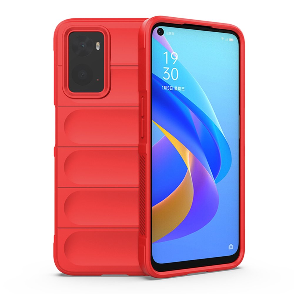 Newface Realme 9i 4G Kılıf Optimum Silikon - Kırmızı