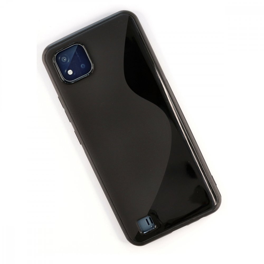 Newface Realme C11 2021 Kılıf S Silikon - Siyah