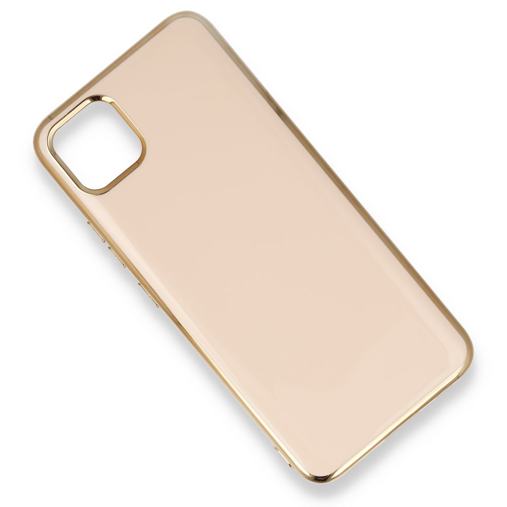 Newface Realme C11 Kılıf İkon Silikon - Rose Gold