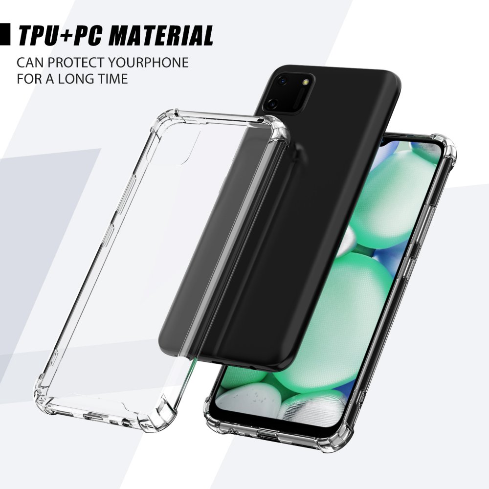 Newface Realme C11 Kılıf Olex Tpu Silikon - Şeffaf