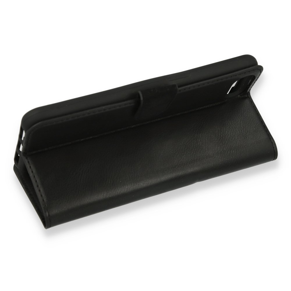 Newface Realme C2 Kılıf Trend S Plus Kapaklı Kılıf - Siyah