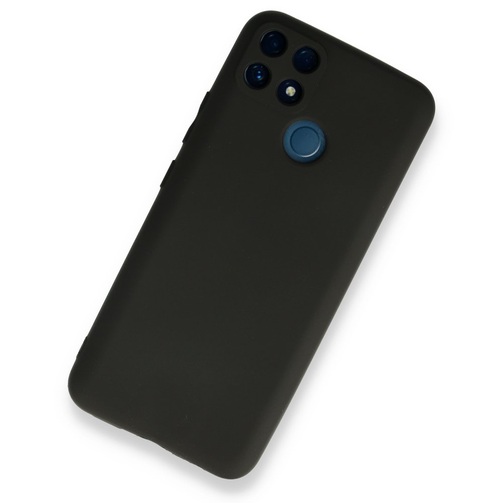 Newface Realme C25s Kılıf First Silikon - Siyah