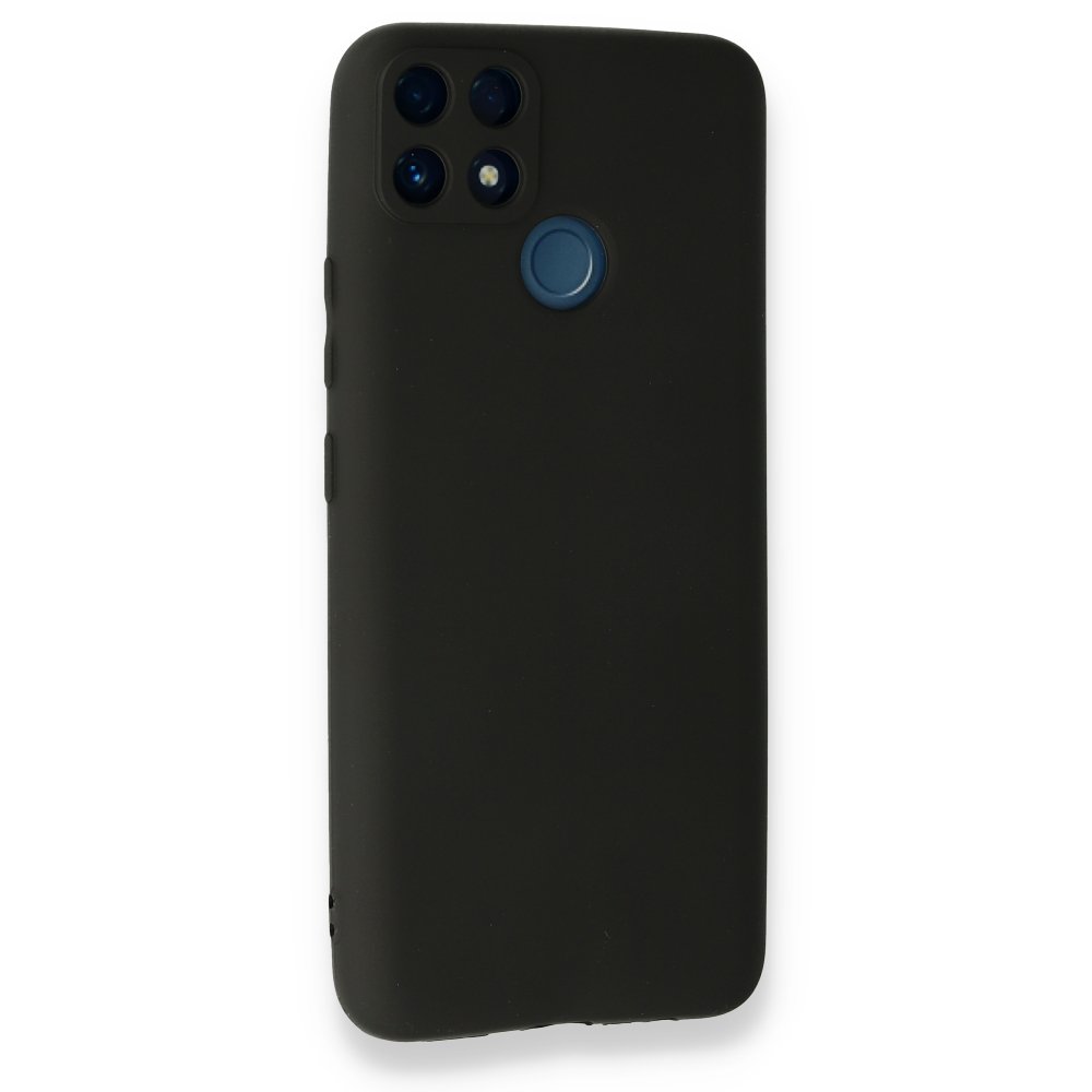 Newface Realme C25 Kılıf First Silikon - Siyah
