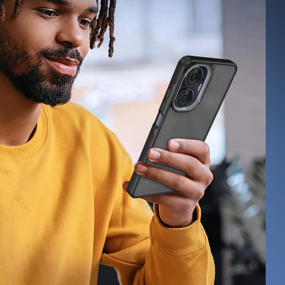 Newface Realme C55 Kılıf Elegant Kapak - Lacivert