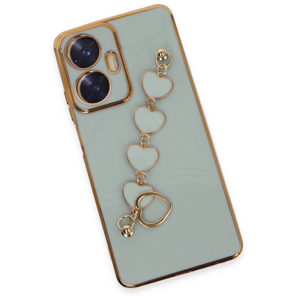 Newface Realme C55 Kılıf Esila Silikon - Su Yeşili