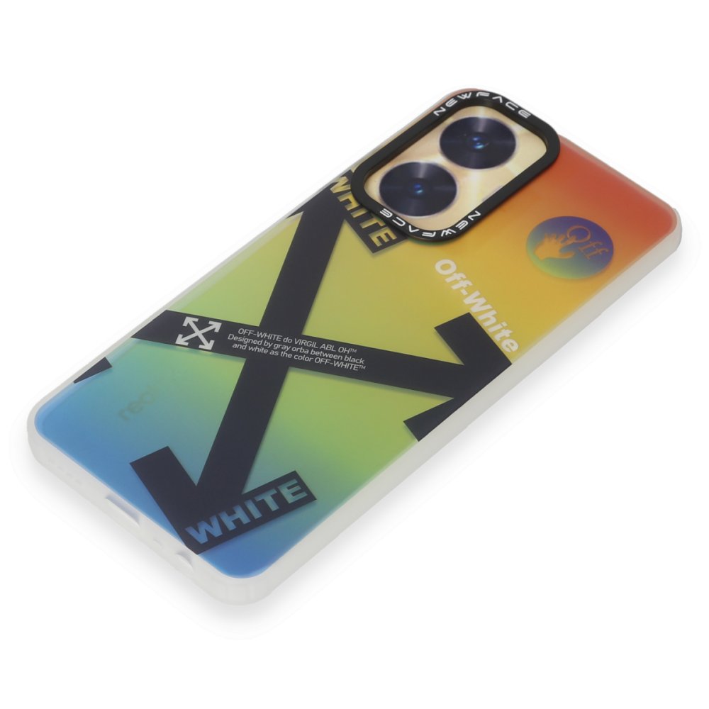 Newface Realme C55 Kılıf Estoril Desenli Kapak - Estoril - 5