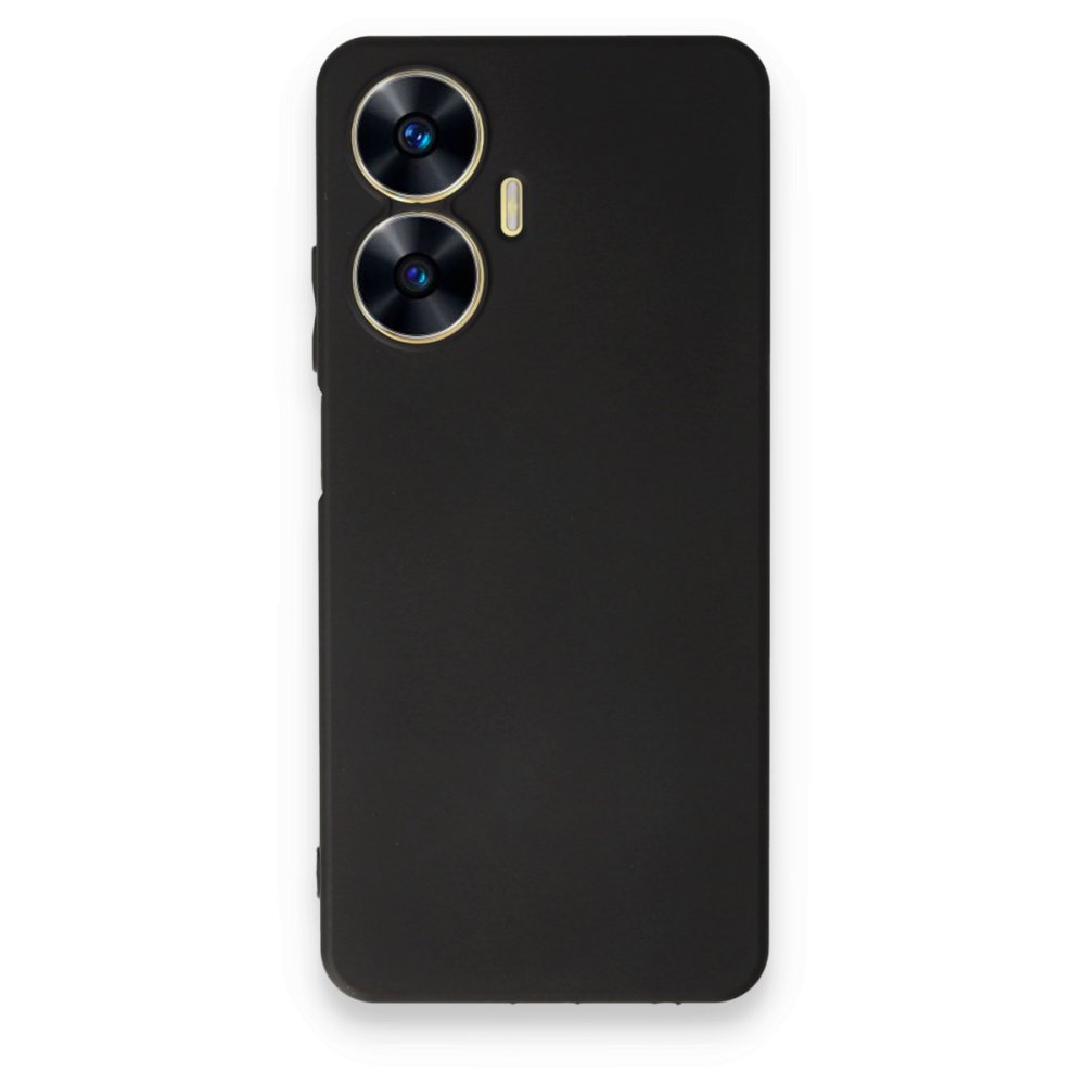 Newface Realme C55 Kılıf First Silikon - Siyah