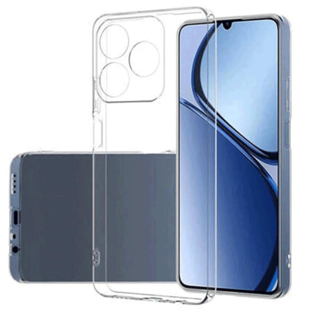 Newface Realme C63 Kılıf Lüx Şeffaf Silikon