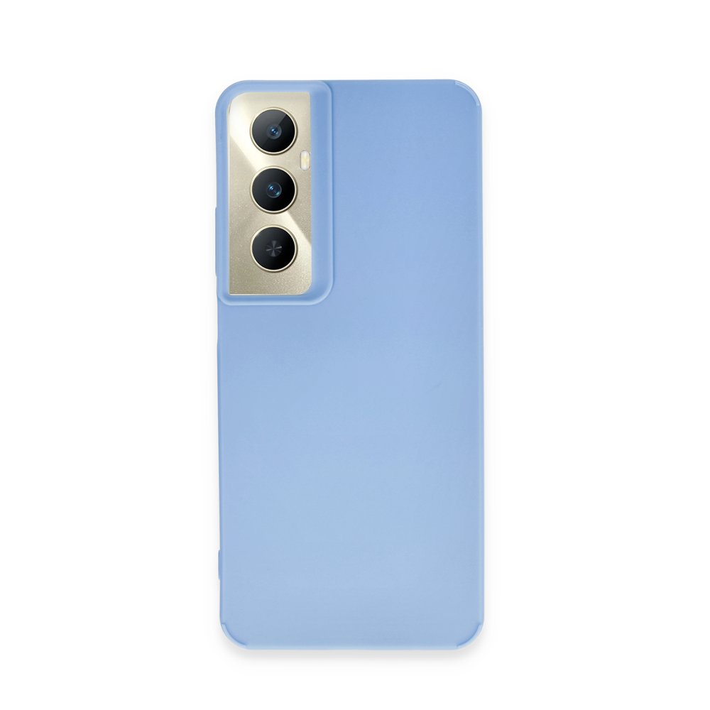 Newface Realme C65 Kılıf Petro Silikon - Mavi