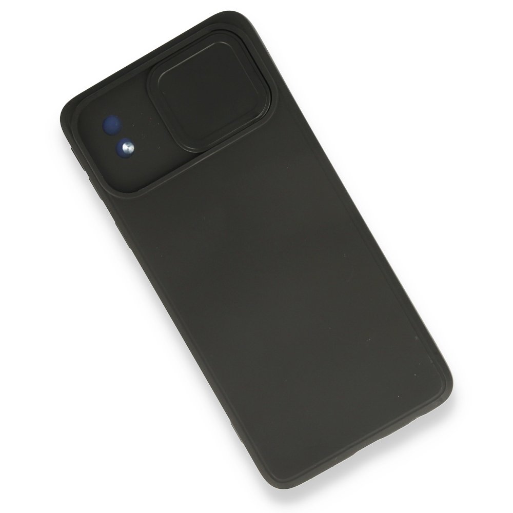 Newface Samsung Galaxy A01 Core Kılıf Color Lens Silikon - Siyah