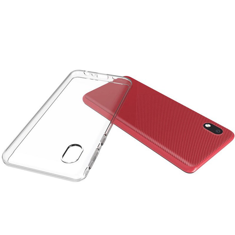 Newface Samsung Galaxy A01 Core Kılıf Lüx Şeffaf Silikon