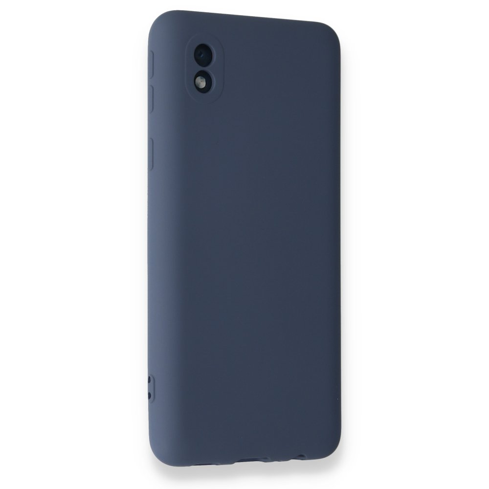 Newface Samsung Galaxy A01 Core Kılıf Nano içi Kadife Silikon - Gri