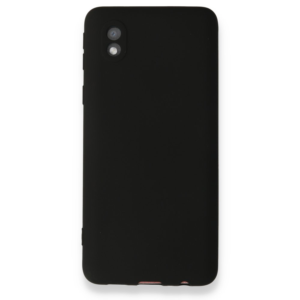 Newface Samsung Galaxy A01 Core Kılıf First Silikon - Siyah