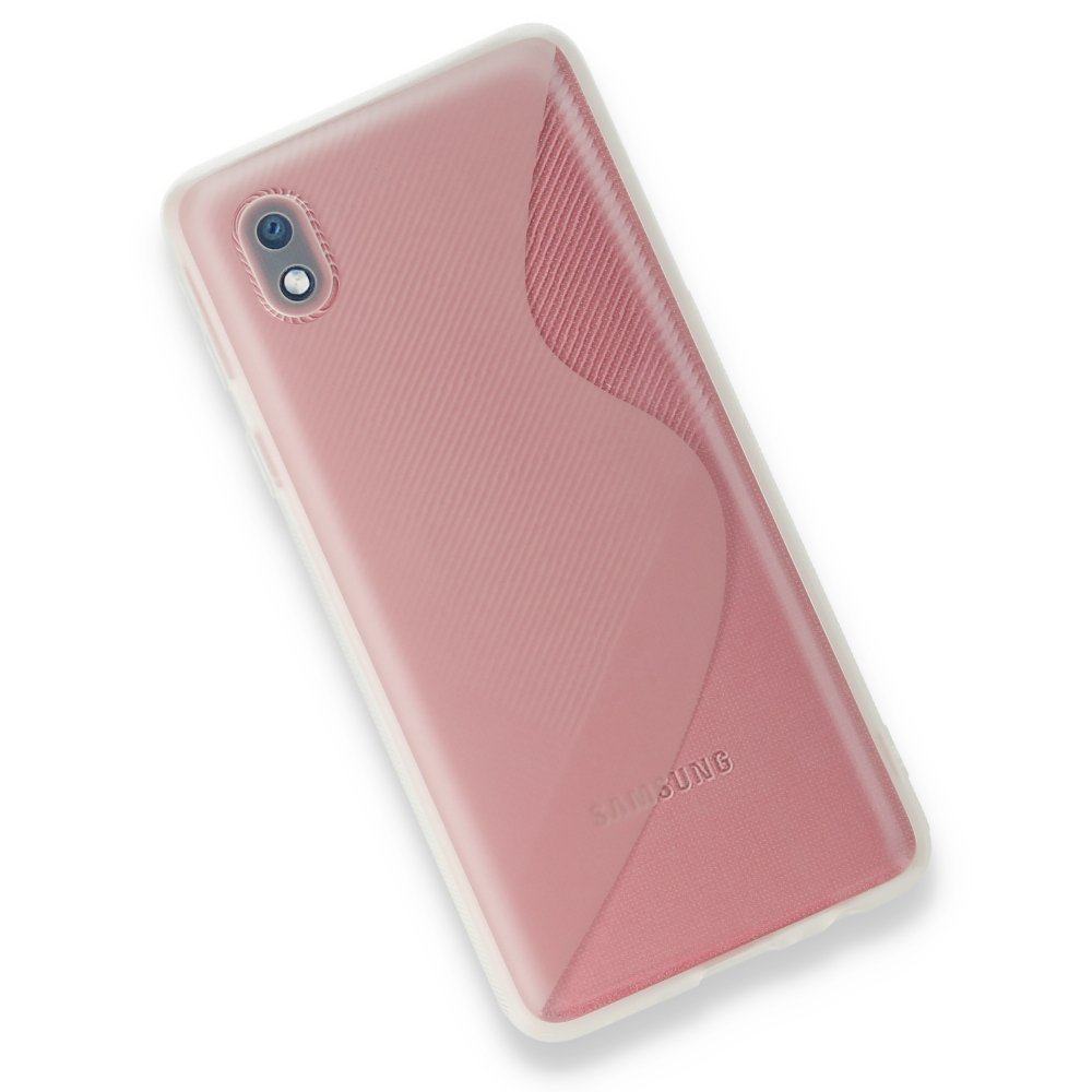 Newface Samsung Galaxy A01 Core Kılıf S Silikon - Şeffaf