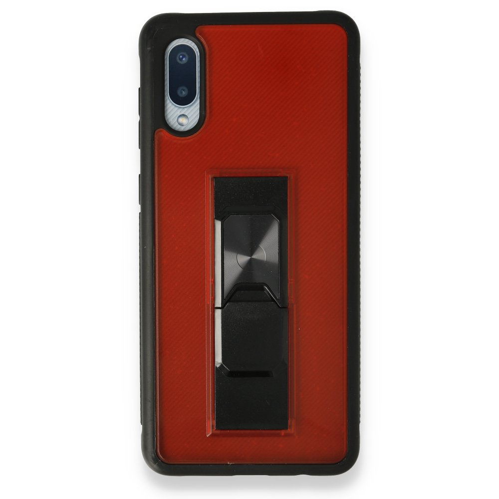 Newface Samsung Galaxy A02 Kılıf Toronto Silikon - Kırmızı